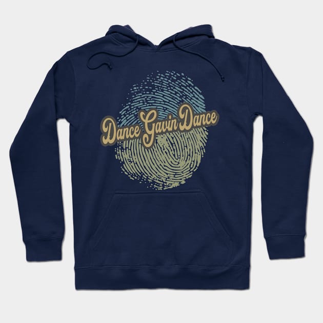 Dance Gavin Dance Fingerprint Hoodie by anotherquicksand